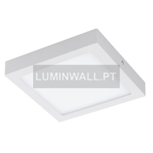 Painel LED Saliente Quadrado Branco 12W 6000K